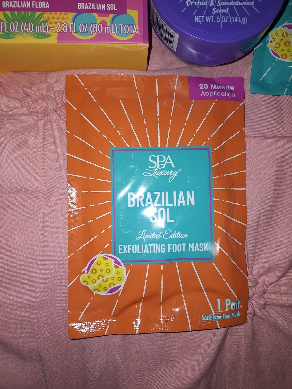 Spa Fancy Brazilian Sol & Orchid Body Care Set